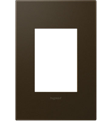 Adorne Bronze Screwless Wall Plate with Microban®