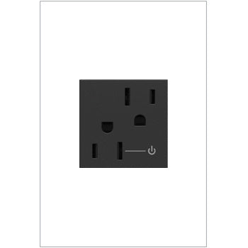Adorne 15A Tamper‑Resistant Half‑Controlled Outlet