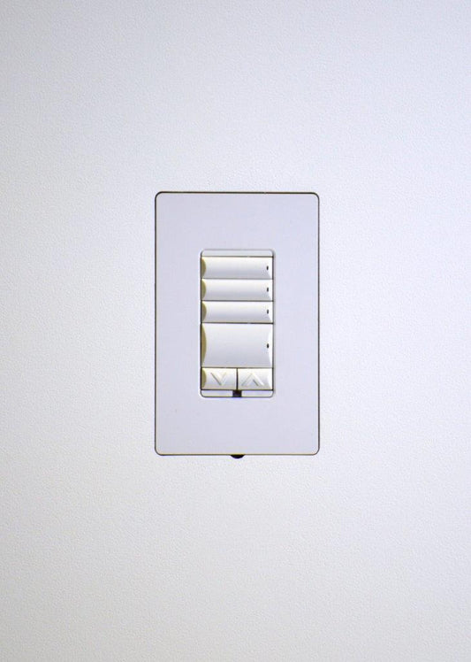 Wall‑Smart Flush Back Box for Lutron Designer — 1‑Gang (1/2" Drywall)
