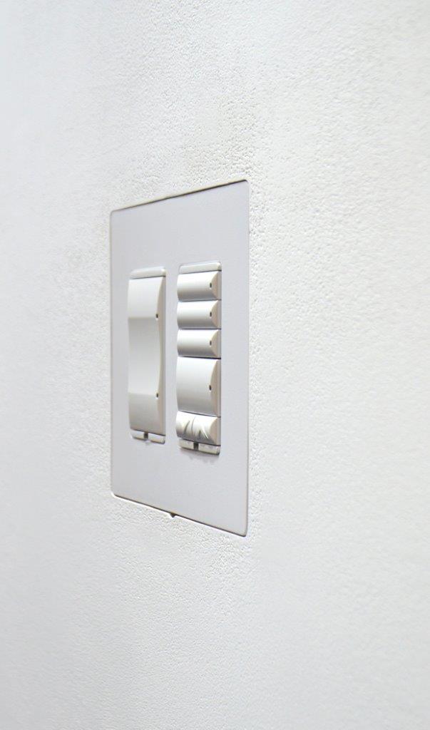 Wall‑Smart Flush Back Box for Lutron Designer Style — 2‑Gang (5/8" Drywall)