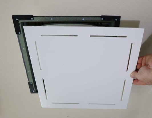 Wall‑Smart Retrofit Access Panel for Large Devices