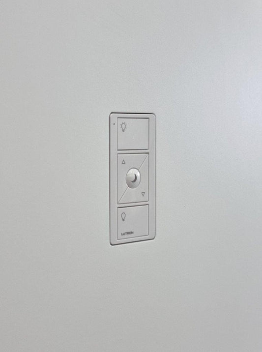 Wall‑Smart Flush Mount for Lutron Pico