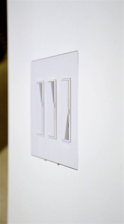 Wall‑Smart Flush Back Box for Lutron Designer Style — 3‑Gang (1/2" Drywall)