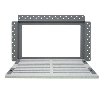 Removable Flush Mount Air Return, 14” x 8” (Drywall Opening)