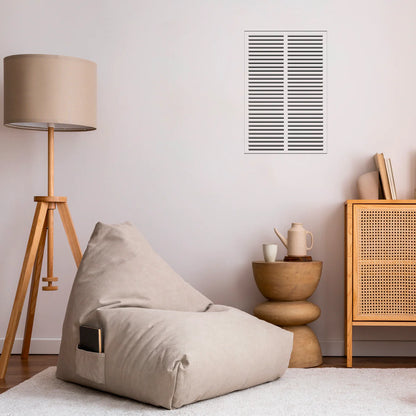 Removable Flush Mount Air Return Vent, 20" x 30 (Drywall Opening)