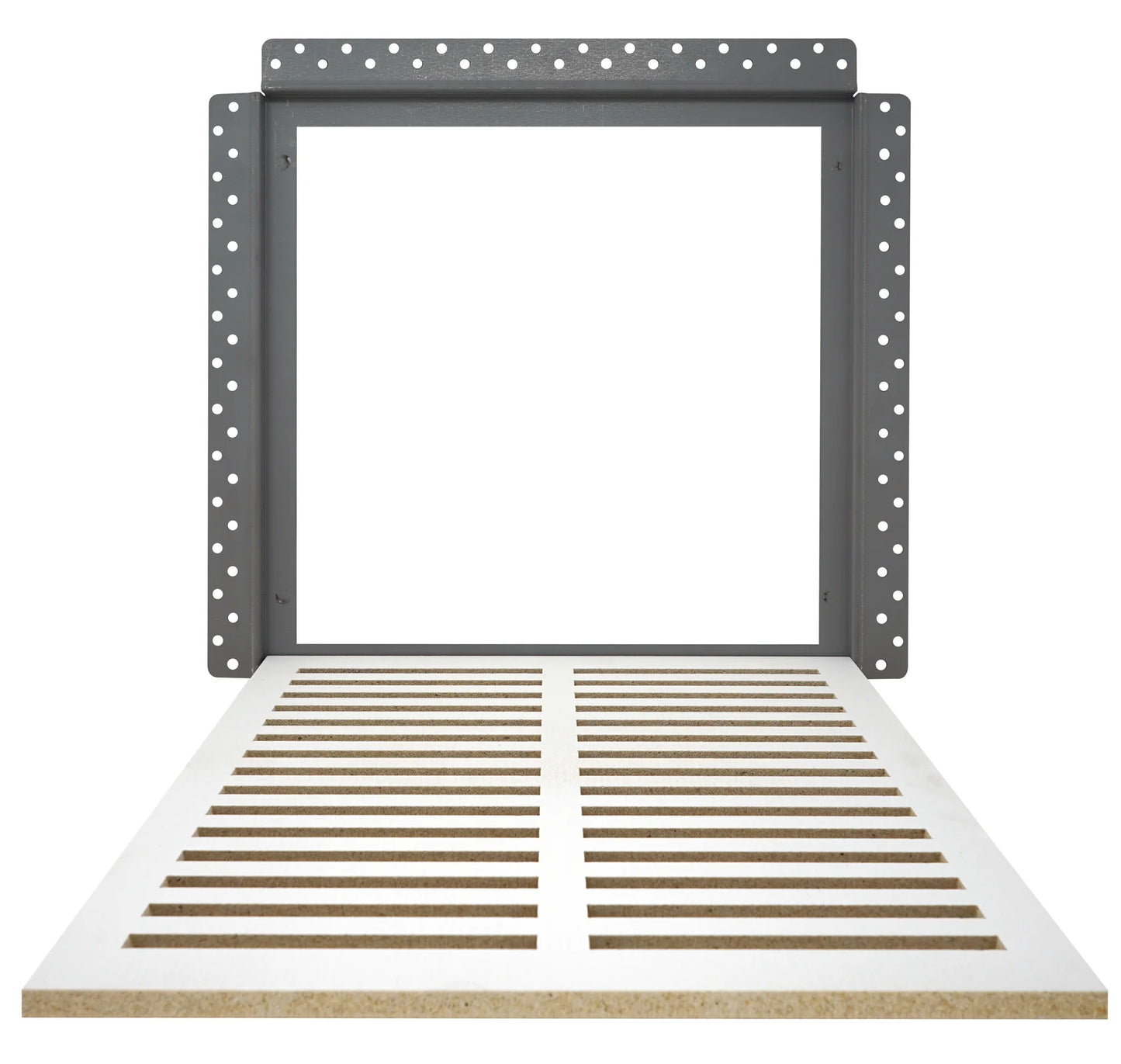 Removable Flush Air Return Vent 14” x 14” (Drywall Opening)