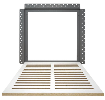 Removable Flush Air Return Vent 14” x 14” (Drywall Opening)