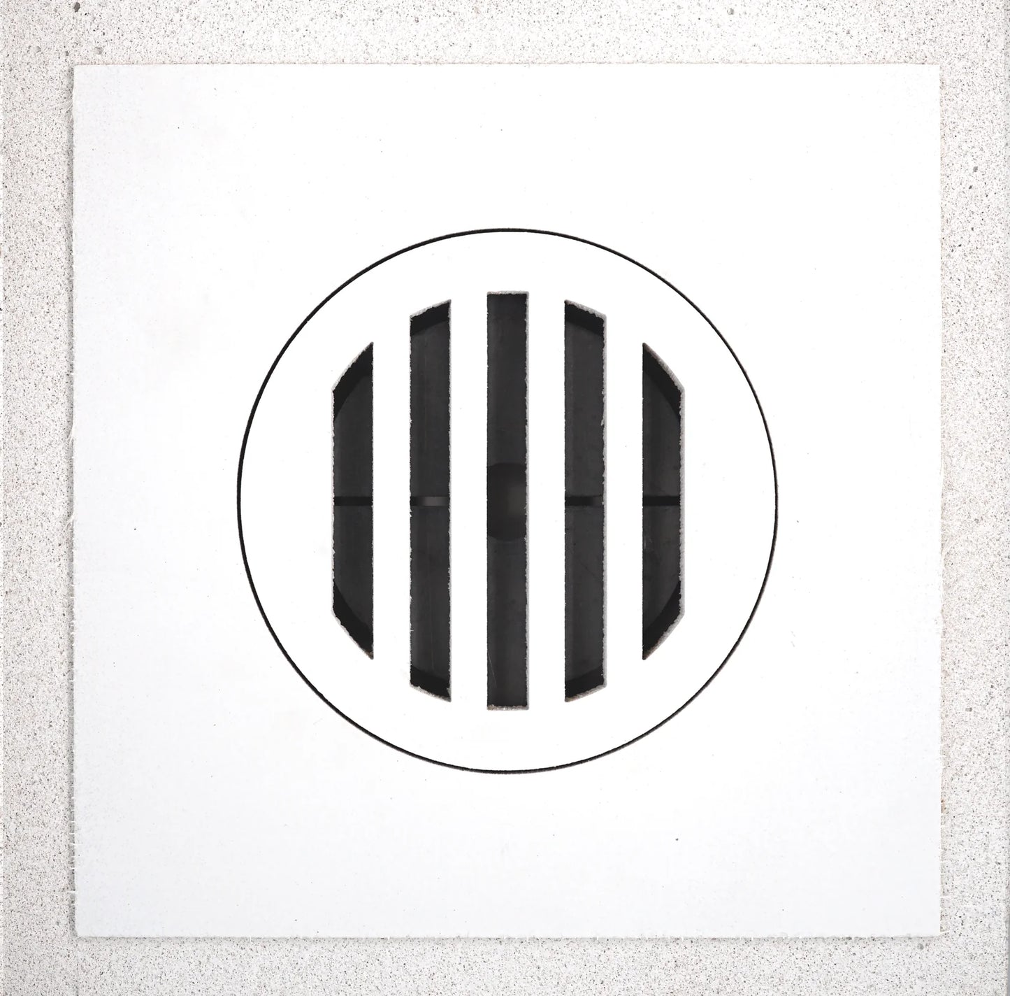 Removable Round Air Supply Vent, 4” (Duct Opening)