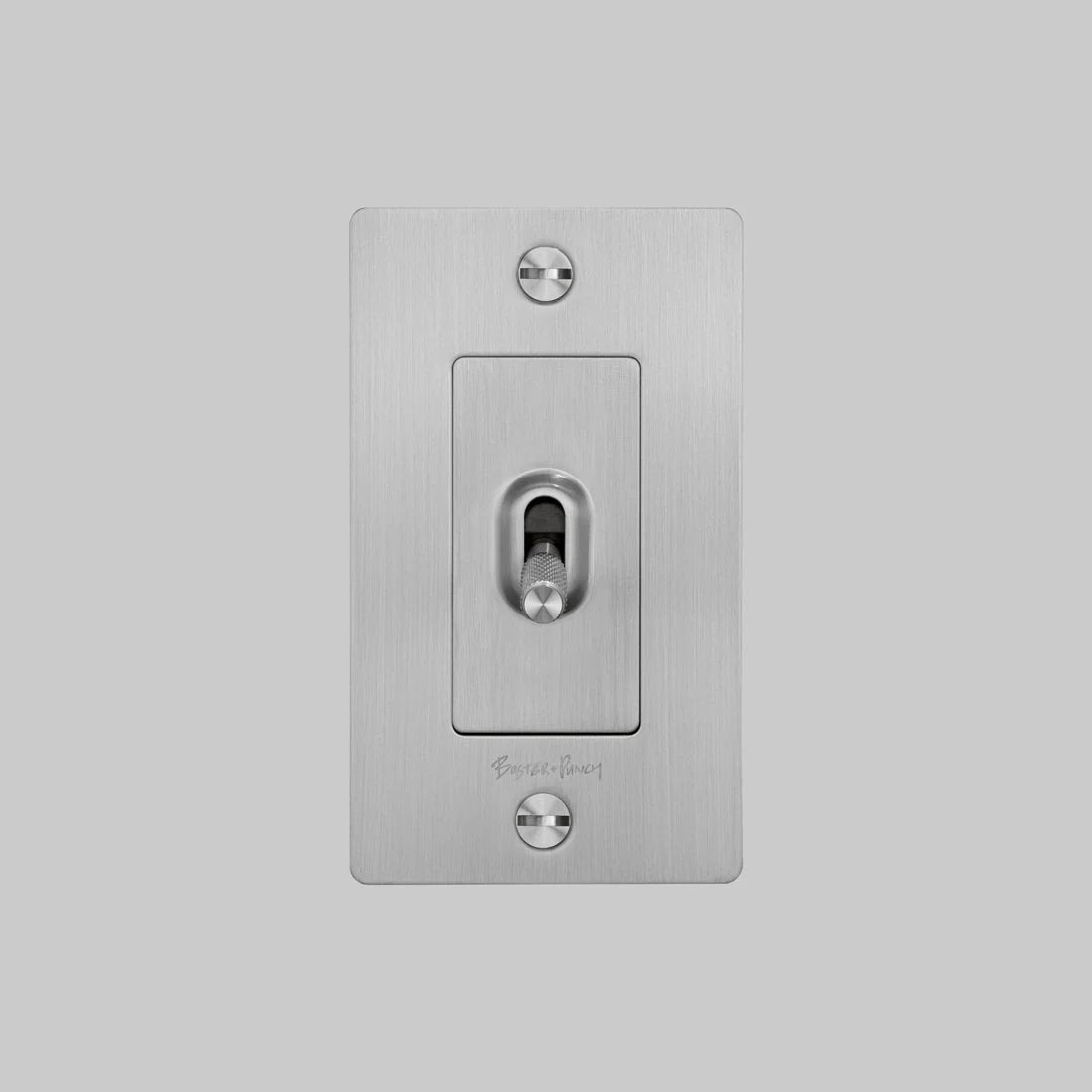 Buster + Punch 1 Gang Cross Toggle Switch