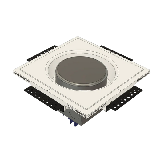 Custom Round Smoke & Sensor | Universal Flush In-Wall Mount
