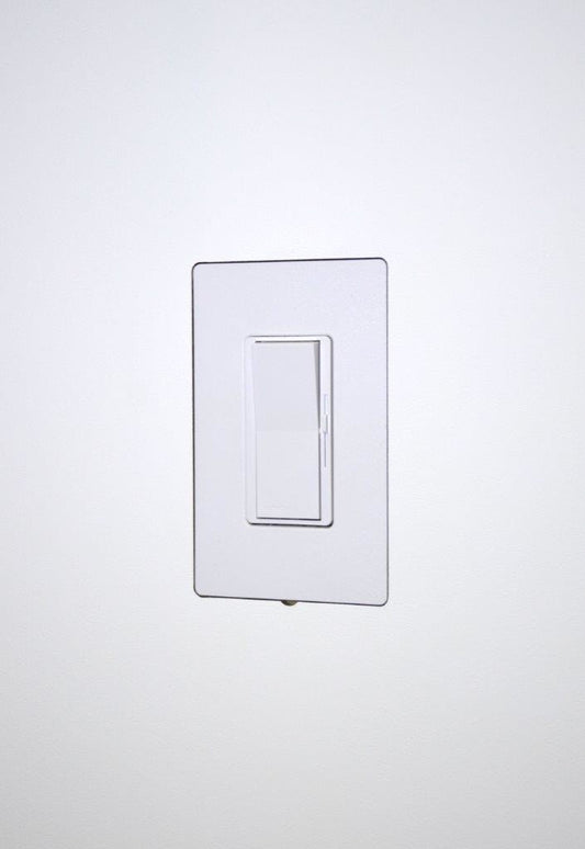 Wall‑Smart Flush Back Box for Lutron Designer Style — 1‑Gang (5/8" Drywall)