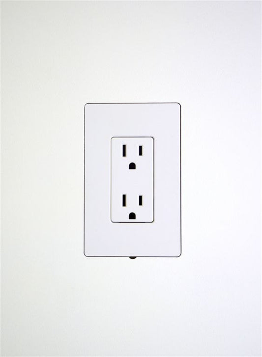 Wall‑Smart Flush Back Box for Lutron Designer — 1‑Gang (1/2" Drywall)