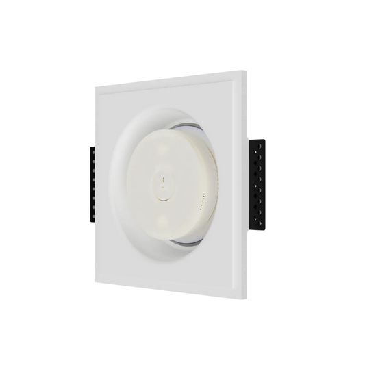 Universal Round Smoke & Sensor Flush Mount | 2-Gang Ring Included