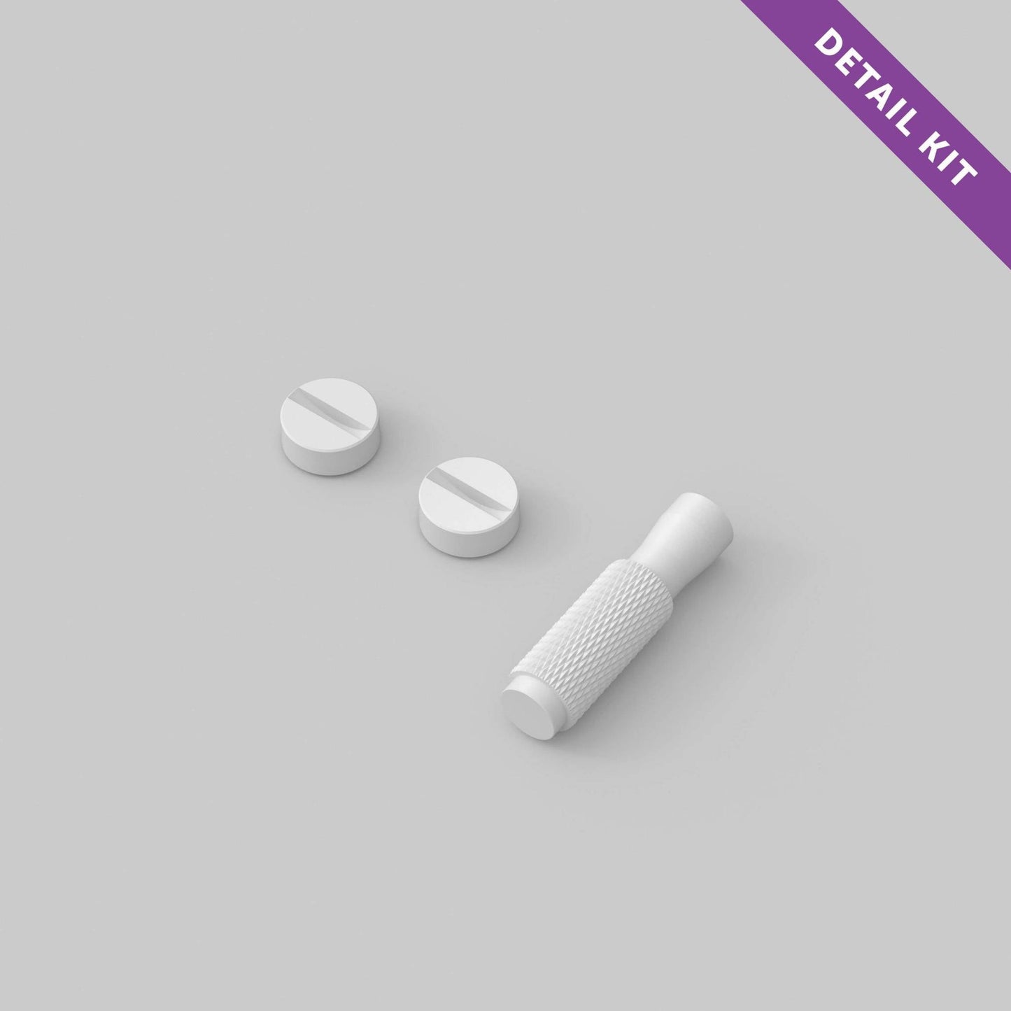 Toggle Detail Kit – White