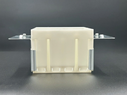 Double Gang Surface Mount Outlet Kit For Solid Surfaces